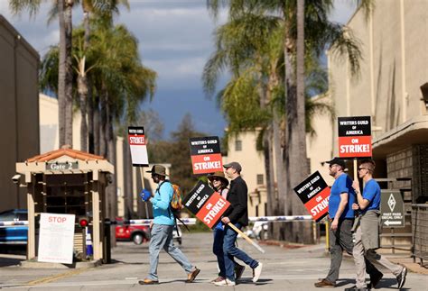 L.A. business brace for ripple effects of Hollywood writers’ strike