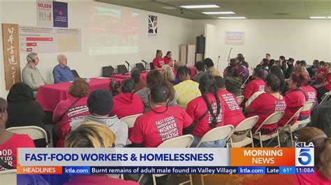 L.A. fast-food workers sound alarm on facing homelessness