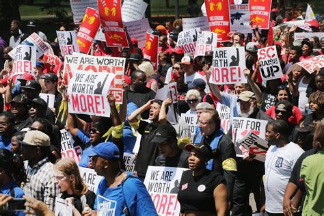 L.A. workers rally for better pay and conditions on May Day