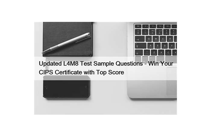 Latest L4M8 Mock Exam