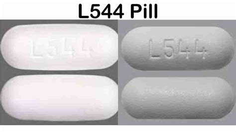 30 Pill CAPSULE Imprint L544. McKesson. 8 HR Acetamino