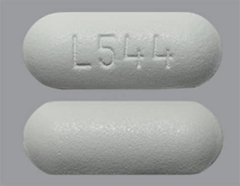 acetaminophen 650 mg - l544 capsule white. 8 hr acetaminophen 650 mg extended release oral tablet - l544 oval white