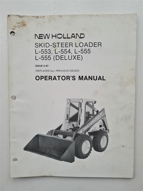 L553 new holland skid steer manual. - Staff services analyst test preparation study guide.