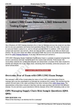 L5M2 Examengine