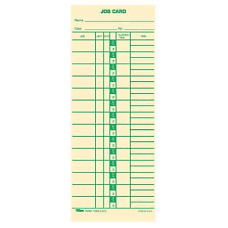 L61 Job Cards Time Clock Express