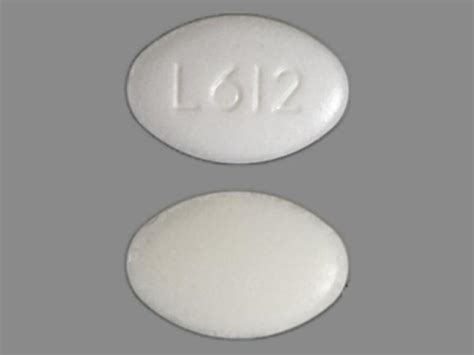 loratadine 10 mg - l612 oval white. allergy -