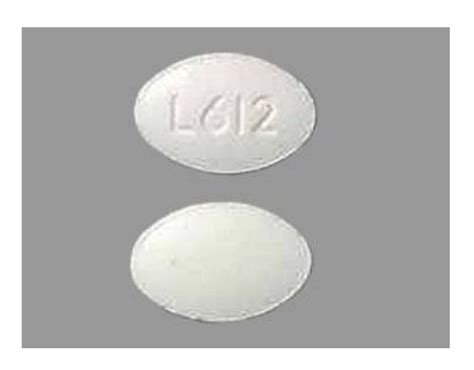 L612 white pill. Pill Identifier results for "611 O". Search by imprint, shape, color or drug name. ... Blue & White Shape Capsule/Oblong View details. Amneal 100 mg 1135. Atazanavir Sulfate Strength 100 mg Imprint Amneal 100 mg 1135 Color Blue & White Shape Capsule/Oblong View details. 1 / 3. GILEAD 4331 300. 