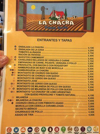 LA CHACRA TAPAS GRILL, La Linea de la Concepcion