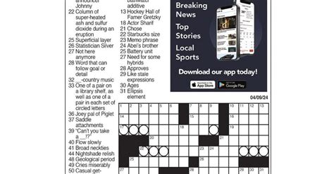 LA Times Crossword April 9 2024 Answers (4/9/23) - MSN