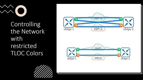 LAB 2 Controlling the topology with restricted TLOC Colors. 