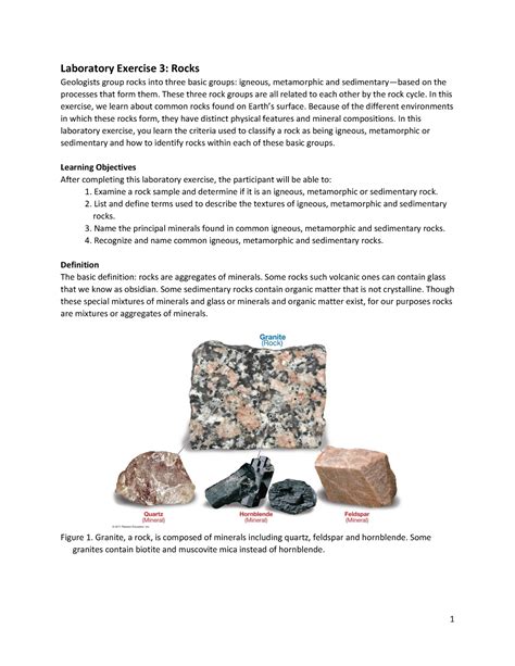 Laboratory Balances in Geology: Weighing Rocks, Minerals, and Soil ... - muktibox.com