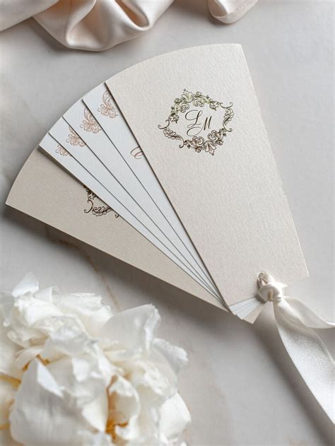 Lace Wedding Program Fans, Petal Fan Programs, Fan Programs, Delicate ... - muktibox.com