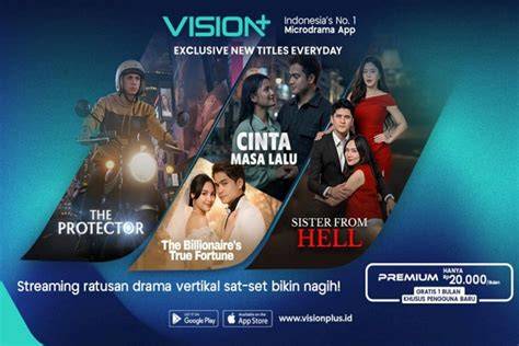 Lagi Tren Video Singkat, VISION+ Hadirkan Microdrama dengan - raincitystudios.com