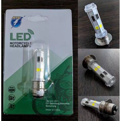 Lampu Depan Utama Motor Led Super Terang AC DC H6 Matic - raincitystudios.com