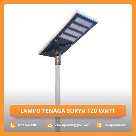 Lampu Jalan Tenaga Surya - PT Surya Utama Putra - raincitystudios.com