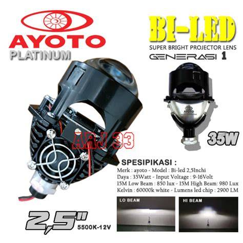 Lampu Moto Led Ayoto 35 Watt - raincitystudios.com