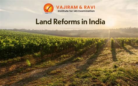Land Reforms in India - दृष्टि आईएएस - wintechmobiles.com