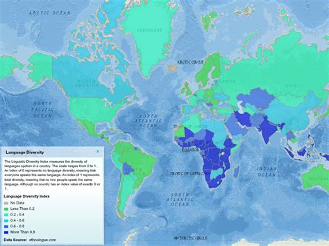 Language Diversity Index - National Geographic Society - wintechmobiles.com