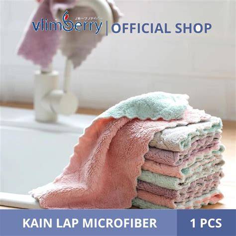 Lap Microfiber Serbaguna Murah & Cepat Kering - raincitystudios.com
