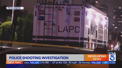 LAPD shoots, kills man allegedly armed with large knife in Pico-Union