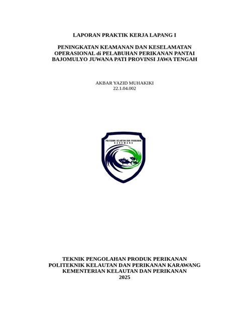 LAPORAN PRAKTIK KERJA LAPANG - Politanikoe - raincitystudios.com