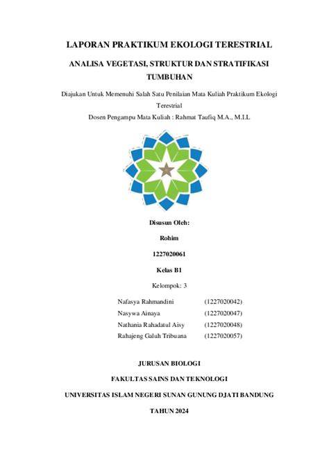Laporan Praktikum Analisis Vegetasi | PDF - Scribd - raincitystudios.com