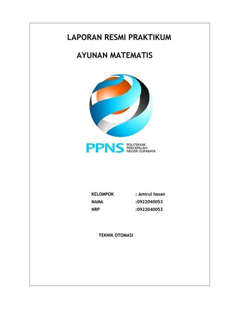 Laporan Praktikum Ayunan Matematis - wintechmobiles.com