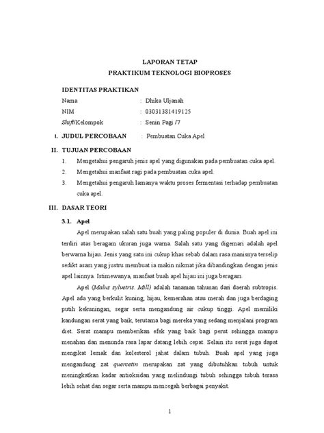 Laporan Sementara Cuka Apel - wintechmobiles.com