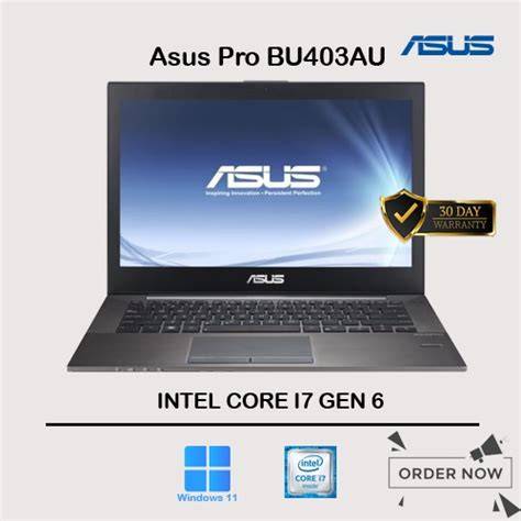 Laptop Asus Pro BU403AU / Core i7 Gen 6 - Shopee Indonesia - raincitystudios.com