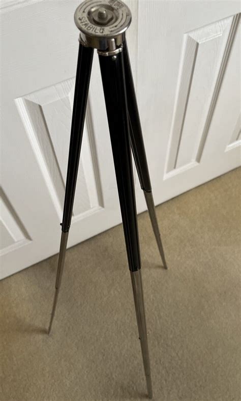 LARGE ANTIQUE BILORA STABILO GERMANY CAMERA TRIPOD STAND (2) - eBay