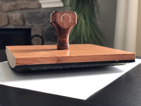 Large Rubber Stamps - XL Custom Stamps Up To 8" x 11" - muktibox.com