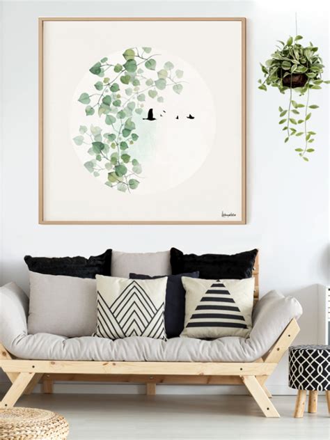 Large Scandinavian Wall Art - Etsy - muktibox.com