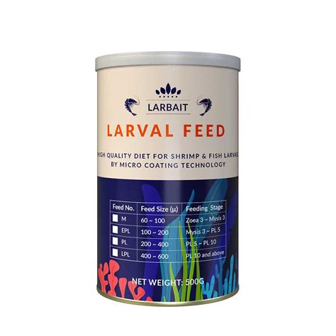 Larval Feeds - SPF Shrimp Feeds - raincitystudios.com