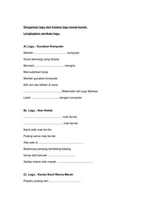 latihan lagu - muktibox.com