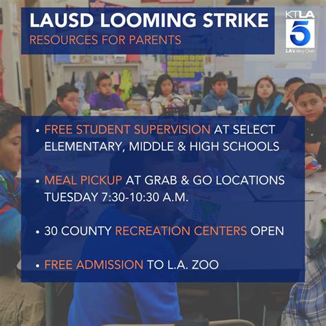 LAUSD Strike: Resources for students, parents available