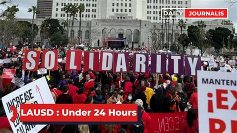 LAUSD preparing for school closures amid imminent strike, but remain open to negotiations