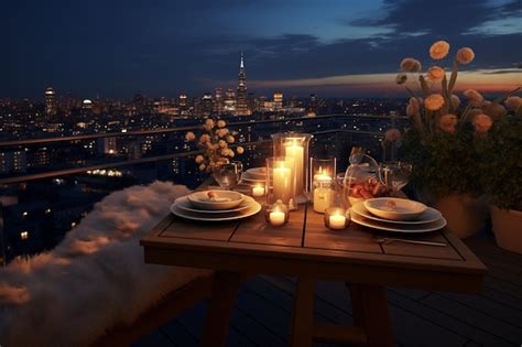 LAstronome Rooftop Romantic Dinner