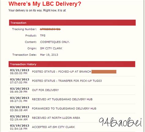 LBC EXPRESS TRACKING | Parcel Monitor - wintechmobiles.com