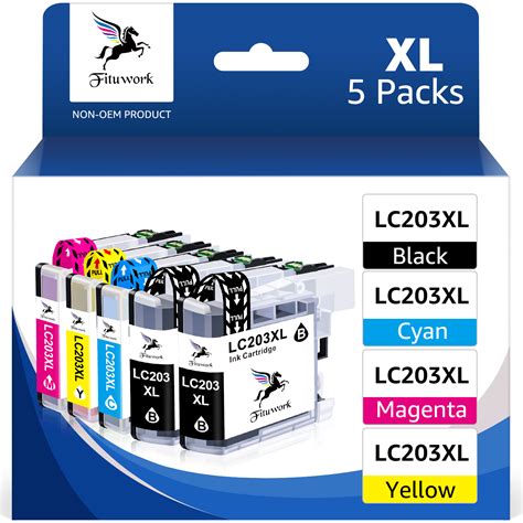 LC203XL Ink Cartridges Compatible for Brother LC203 …