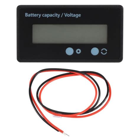 LCD Battery Capacity Monitor Gauge Meter,Waterproof … - raincitystudios.com