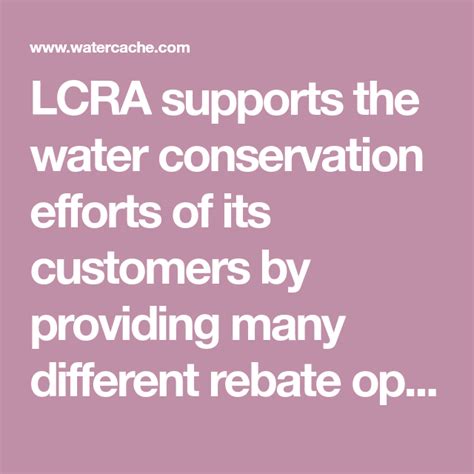 LCRA urging more water conservation efforts