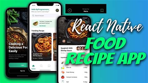 LCRN EP15 - Food Recipe App - React Native UI - YouTube