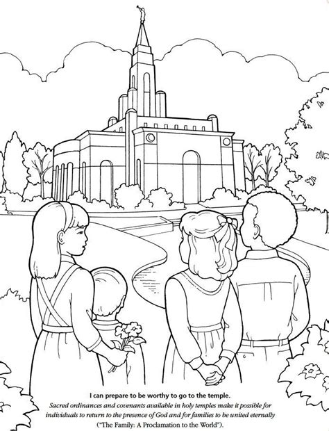 LDS Coloring Pages 20192010