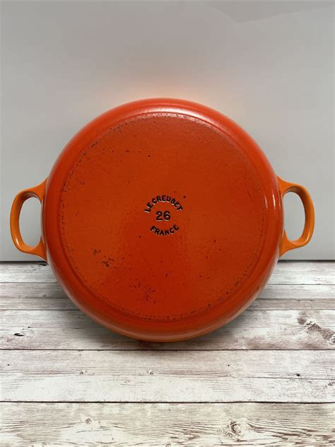 LE CREUSET STONEWARE 32CM ROASTER - VOLCANIC ORANGE