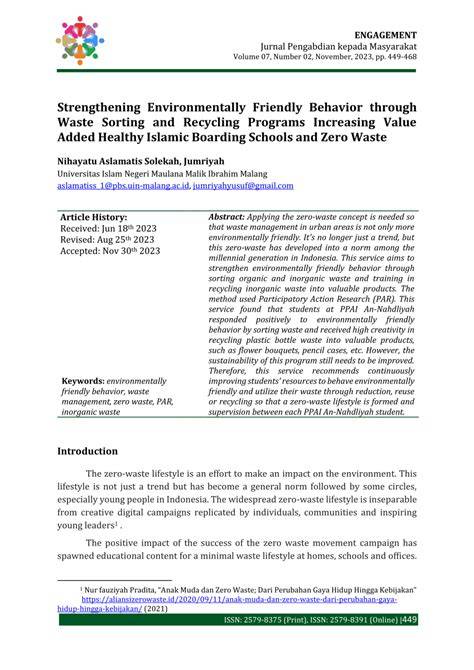 Leading Islamic Schools as a Basis for Environmentally Friendly ... - raincitystudios.com
