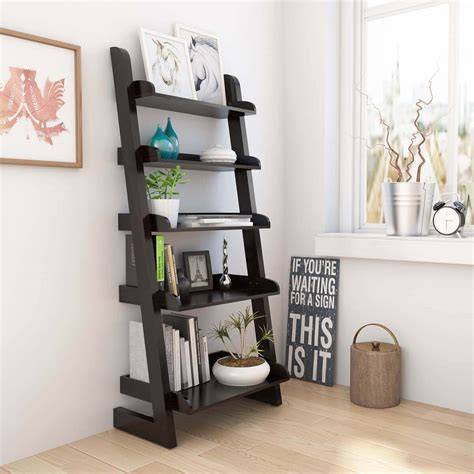 Leaning Ladder Shelf | Wood & Bamboo Storage Display - Target - raincitystudios.com