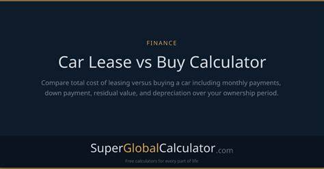 Lease vs Buy Car Calculator - Edmunds - raincitystudios.com
