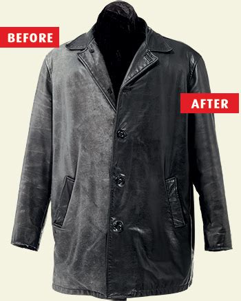 Leather Jacket Restoration: Faded Color / DIY - muktibox.com