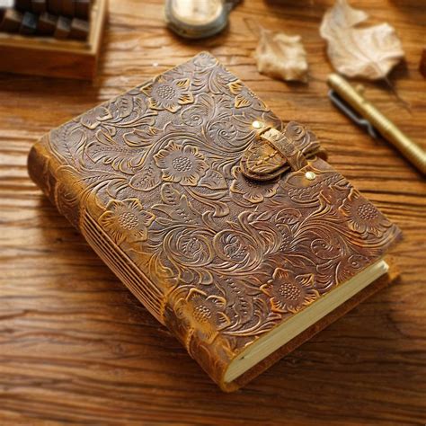 Leather Journal Cover - Etsy UK - raincitystudios.com