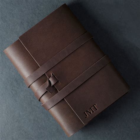 Leather Journal Refillable - Etsy - raincitystudios.com